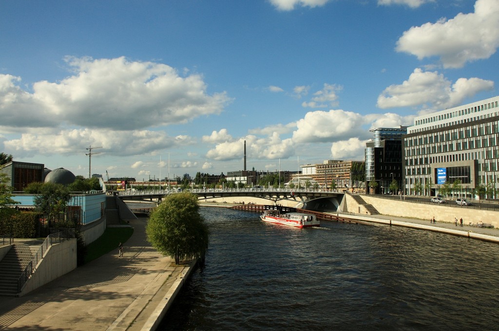 Foto: Vista del rio Spree - Berlín (Berlin), Alemania