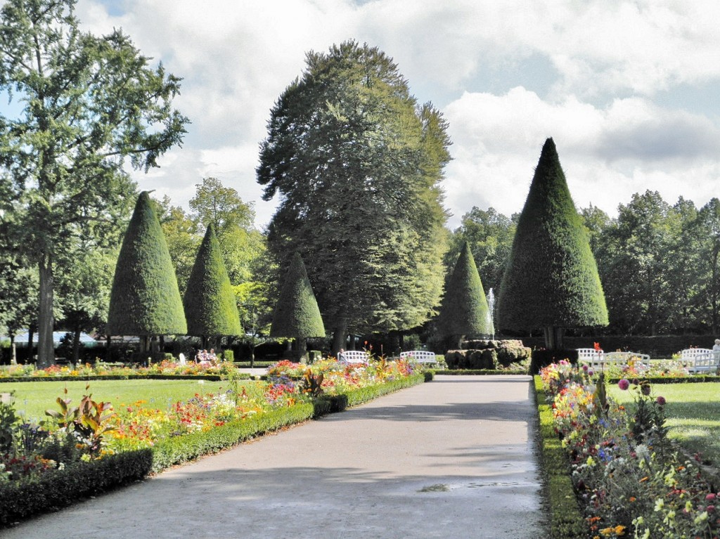 Foto: Jardín de La Residencia - Würzburg (Bavaria), Alemania