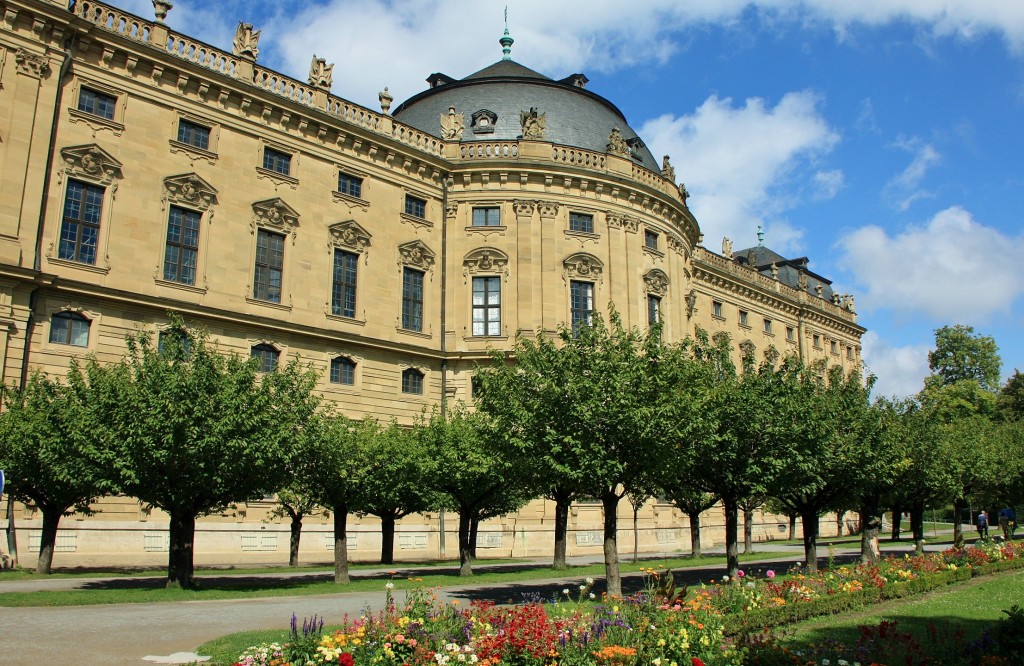 Foto: Jardín de La Residencia - Würzburg (Bavaria), Alemania