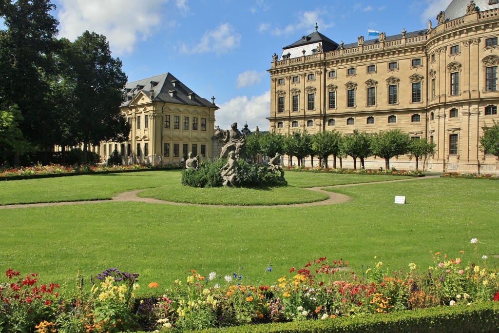 Foto: Jardín de La Residencia - Würzburg (Bavaria), Alemania