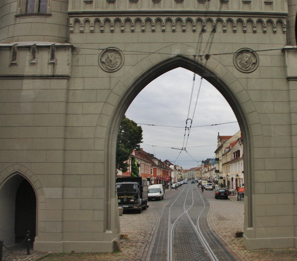 Foto: Puerta de la ciudad antigua - Potsdam (Brandenburg), Alemania