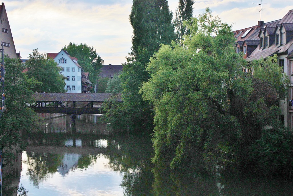 Foto: Rio Pegnitz - Nuremberg (Nürnberg) (Bavaria), Alemania