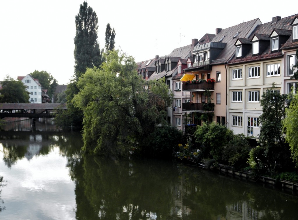 Foto: Rio Pegnitz - Nuremberg (Nürnberg) (Bavaria), Alemania