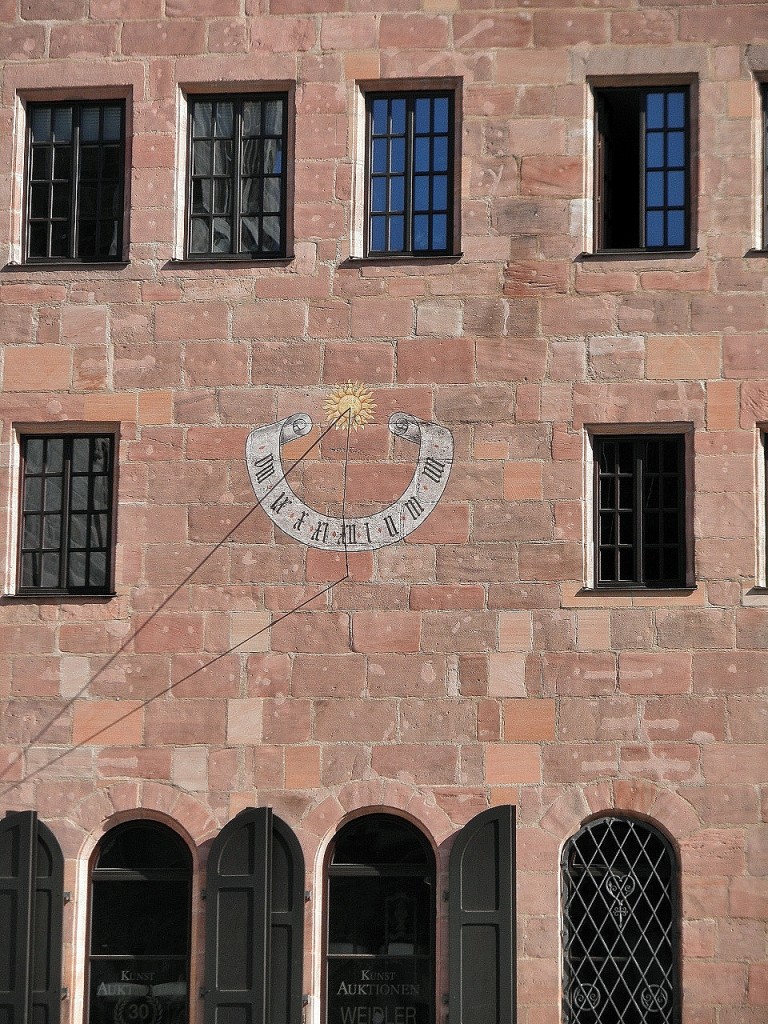 Foto: Detalle de una fachada - Nuremberg (Nürnberg) (Bavaria), Alemania