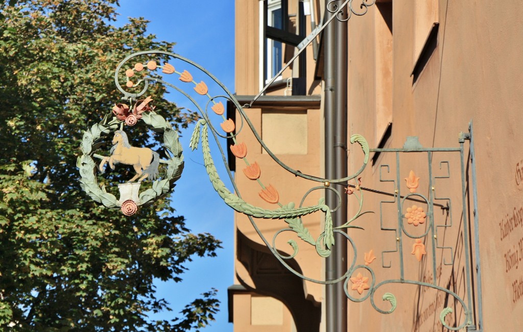 Foto: Detalle de una fachada - Nuremberg (Nürnberg) (Bavaria), Alemania