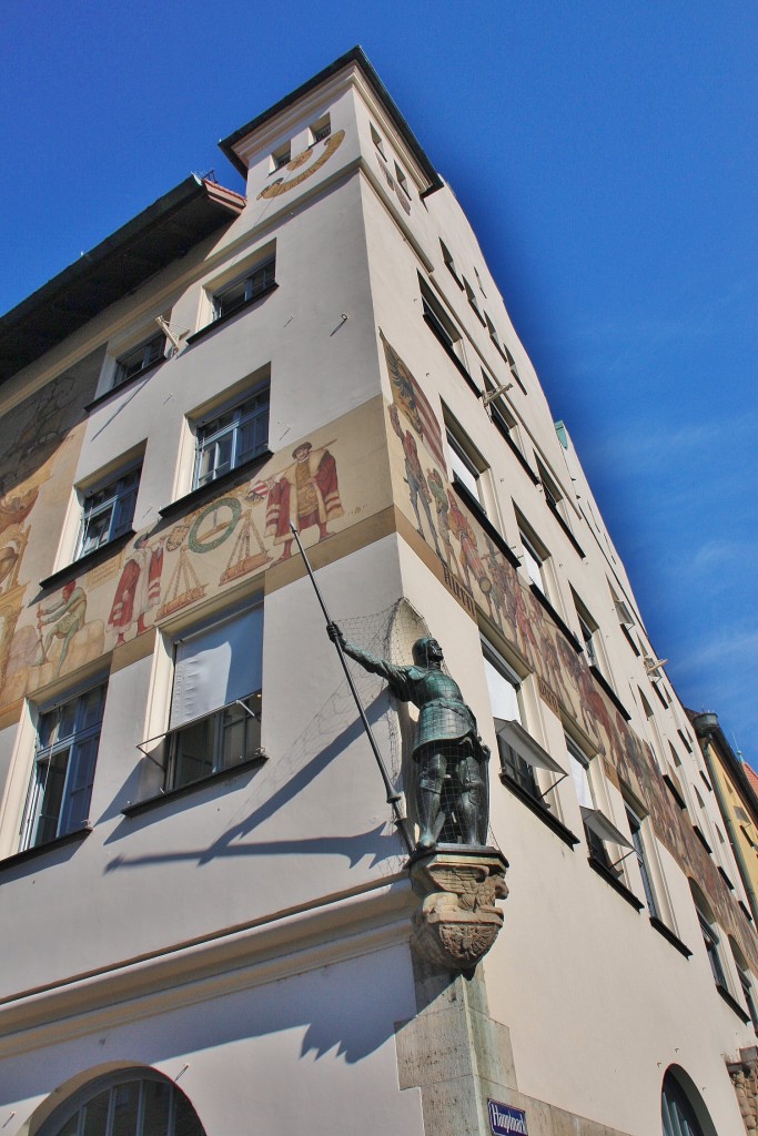 Foto: Detalle de una fachada - Nuremberg (Nürnberg) (Bavaria), Alemania