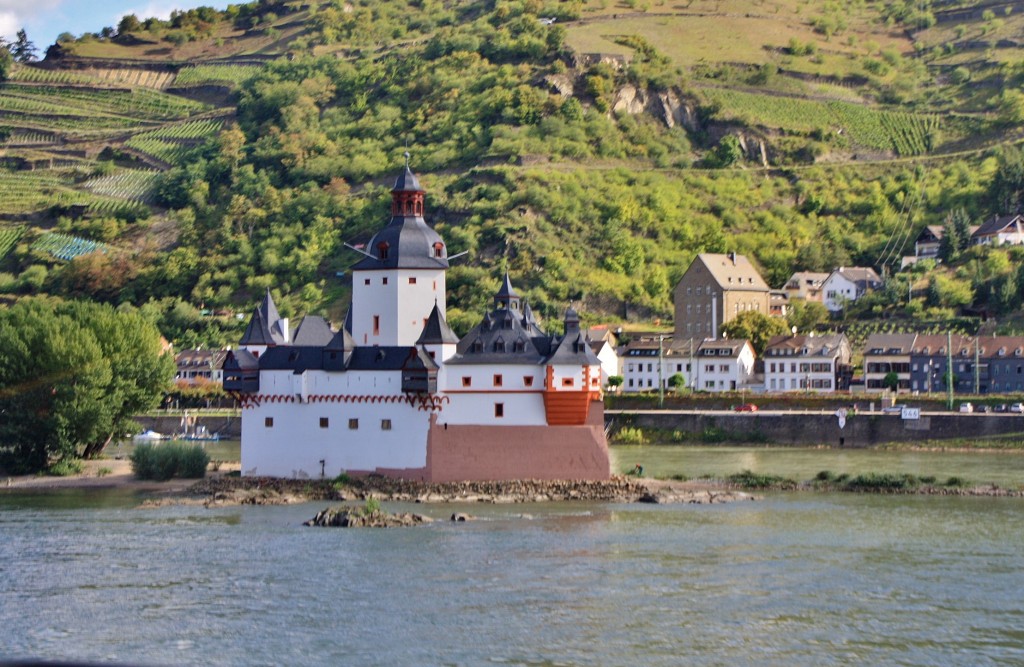 Foto: Castillo - Kaub-Langscheid (Rhineland-Palatinate), Alemania