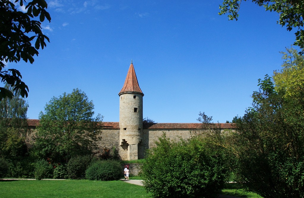 Foto: Murallas - Rothenburg ob der Tauber (Bavaria), Alemania