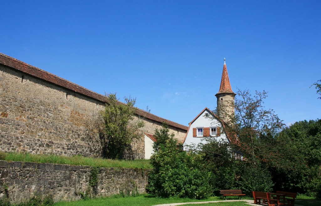 Foto: Murallas - Rothenburg ob der Tauber (Bavaria), Alemania