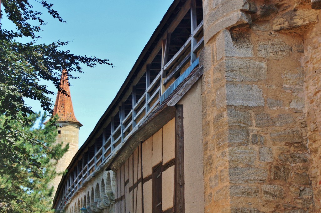 Foto: Murallas - Rothenburg ob der Tauber (Bavaria), Alemania