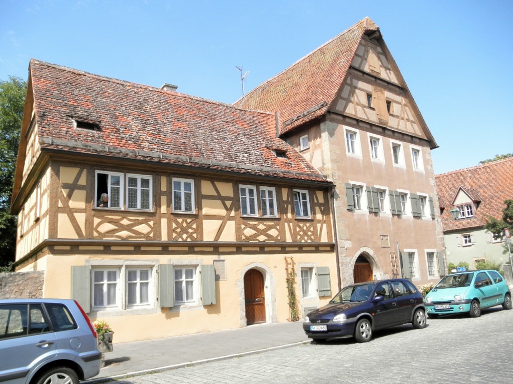 Foto: Centro histórico - Rothenburg ob der Tauber (Bavaria), Alemania