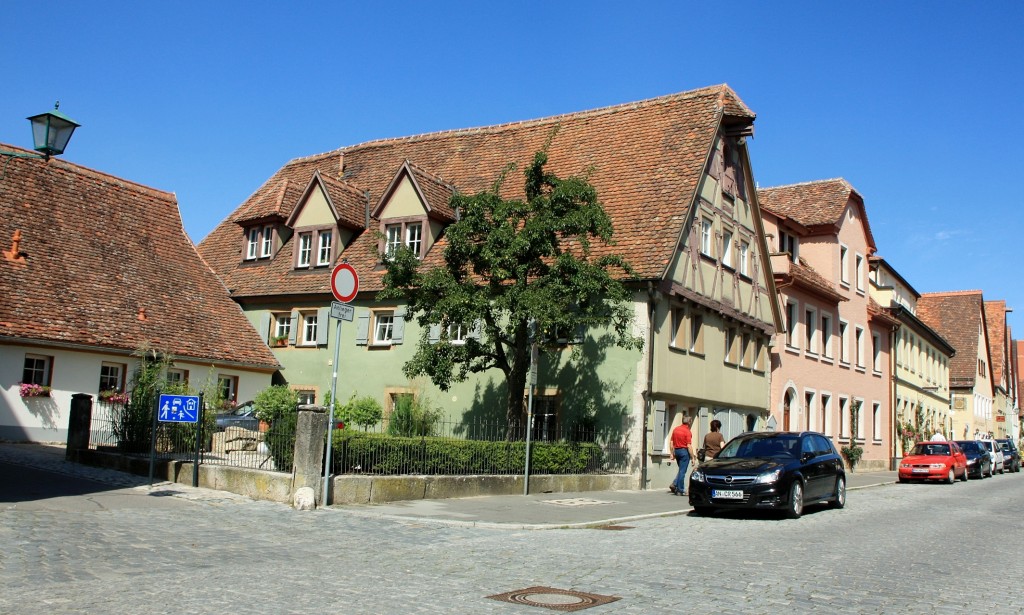 Foto: Centro histórico - Rothenburg ob der Tauber (Bavaria), Alemania