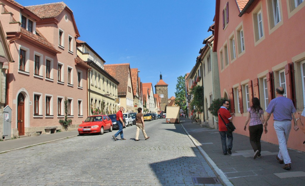 Foto: Centro histórico - Rothenburg ob der Tauber (Bavaria), Alemania