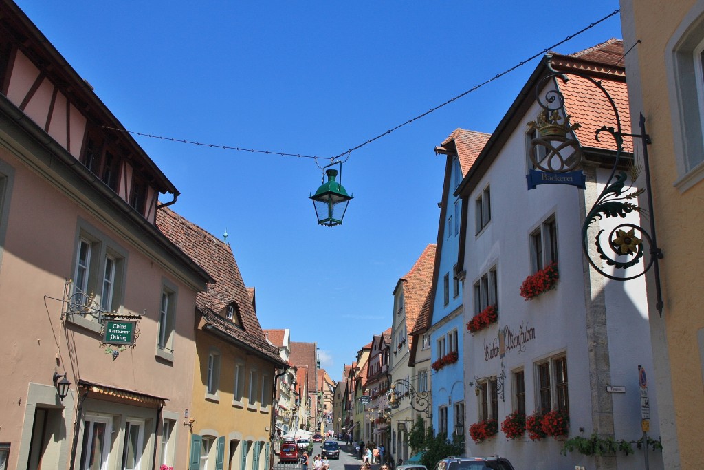 Foto: Centro histórico - Rothenburg ob der Tauber (Bavaria), Alemania