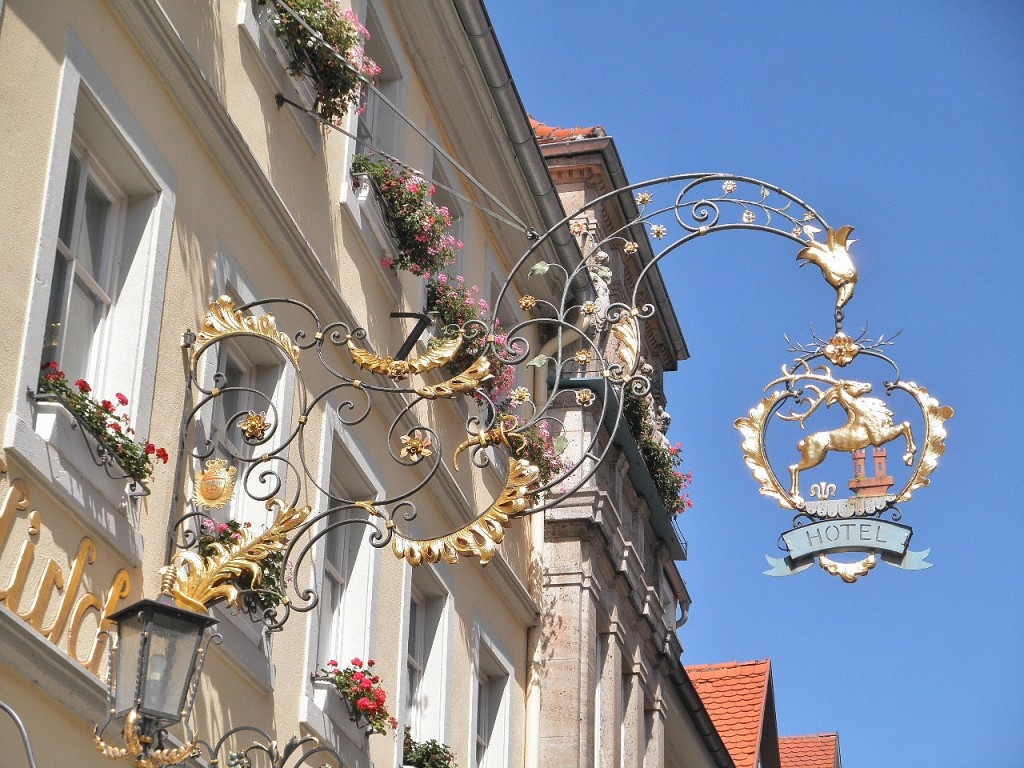 Foto: Rótulo de una tienda - Rothenburg ob der Tauber (Bavaria), Alemania