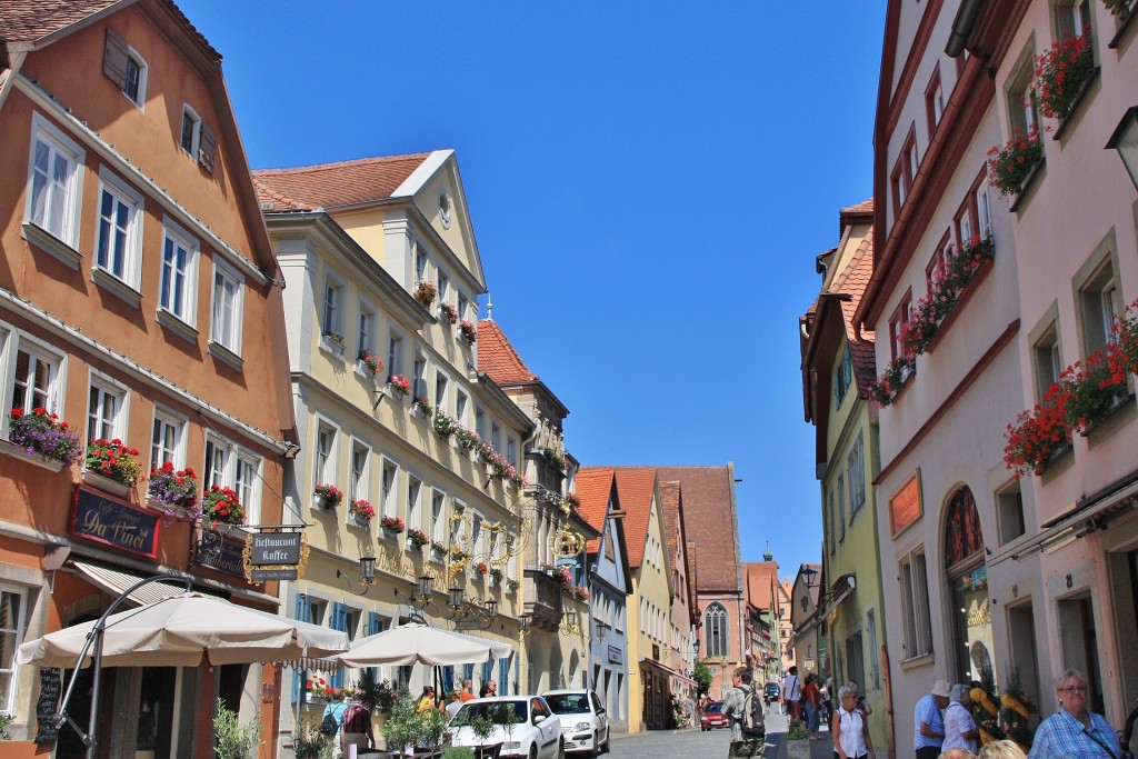 Foto: Centro histórico - Rothenburg ob der Tauber (Bavaria), Alemania