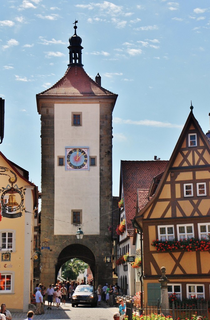 Foto: Centro histórico - Rothenburg ob der Tauber (Bavaria), Alemania