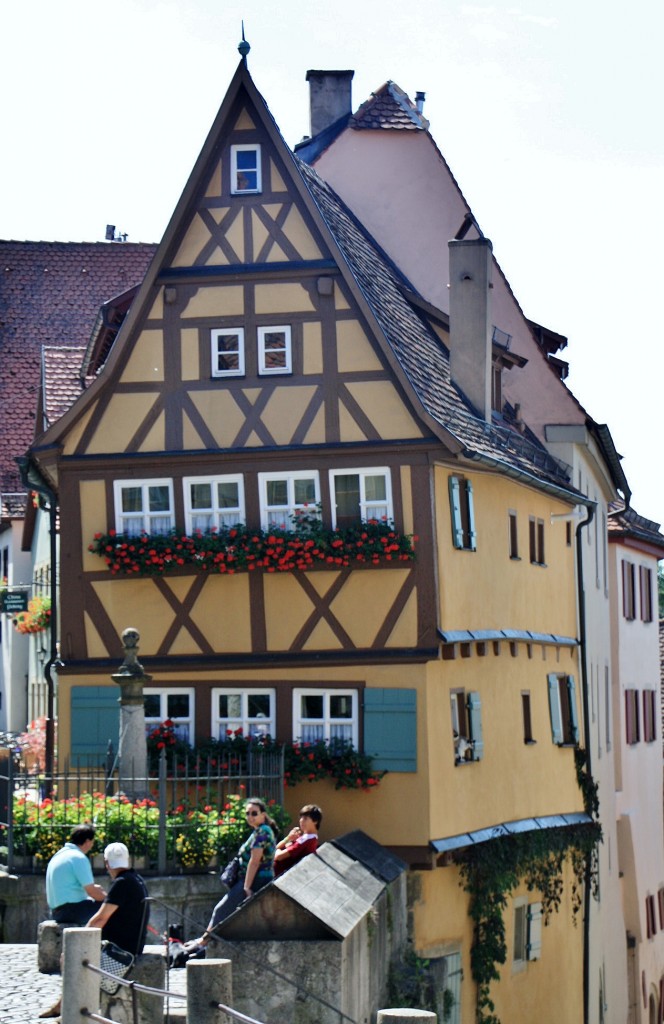 Foto: Centro histórico - Rothenburg ob der Tauber (Bavaria), Alemania