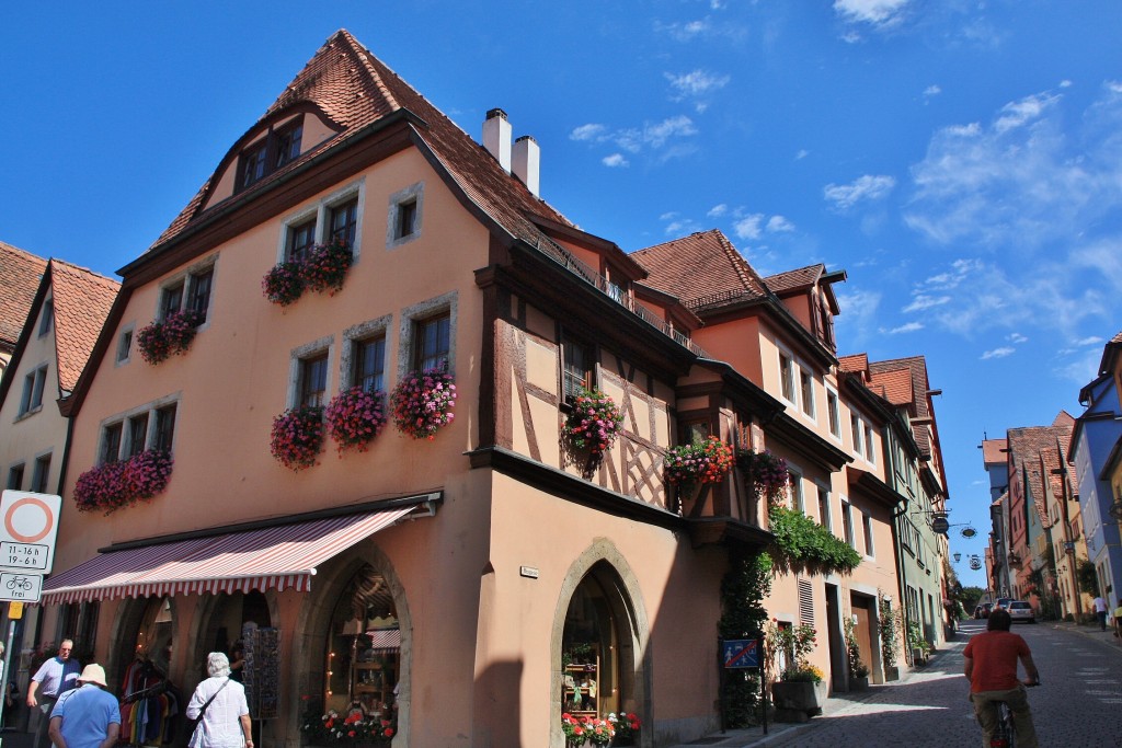 Foto: Centro histórico - Rothenburg ob der Tauber (Bavaria), Alemania