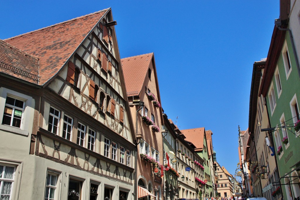 Foto: Centro histórico - Rothenburg ob der Tauber (Bavaria), Alemania