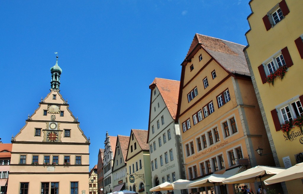 Foto: Centro histórico - Rothenburg ob der Tauber (Bavaria), Alemania