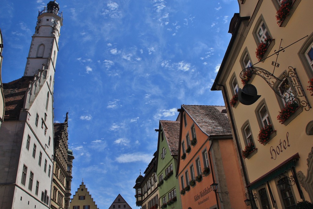 Foto: Centro histórico - Rothenburg ob der Tauber (Bavaria), Alemania