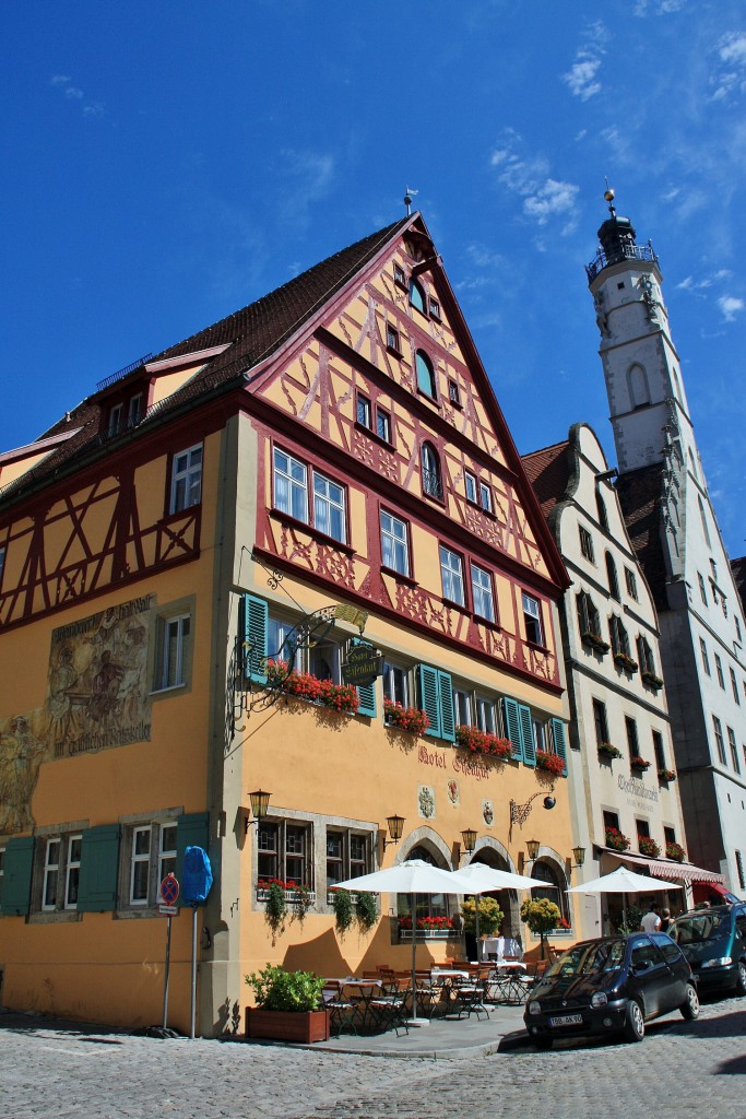 Foto: Centro histórico - Rothenburg ob der Tauber (Bavaria), Alemania