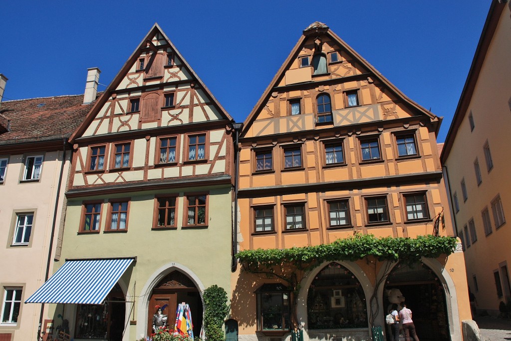 Foto: Centro histórico - Rothenburg ob der Tauber (Bavaria), Alemania