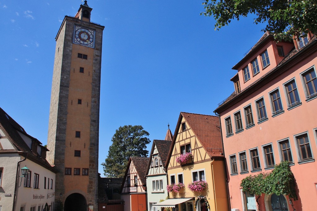 Foto: Centro histórico - Rothenburg ob der Tauber (Bavaria), Alemania