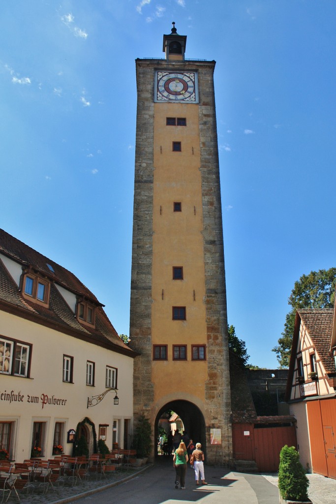 Foto: Centro histórico - Rothenburg ob der Tauber (Bavaria), Alemania