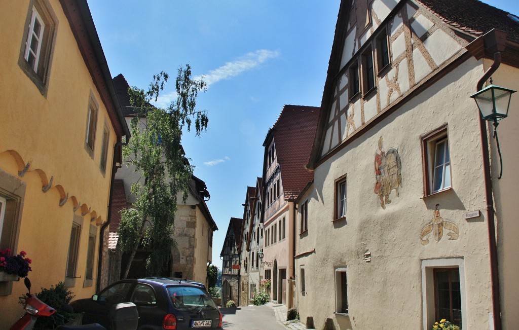 Foto: Centro histórico - Rothenburg ob der Tauber (Bavaria), Alemania