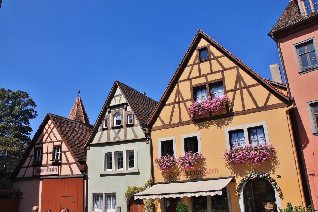 Foto: Centro histórico - Rothenburg ob der Tauber (Bavaria), Alemania