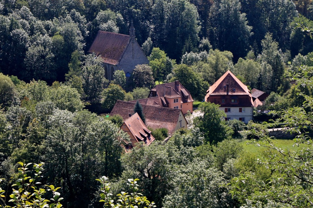 Foto: Vistas desde la muralla - Rothenburg ob der Tauber (Bavaria), Alemania