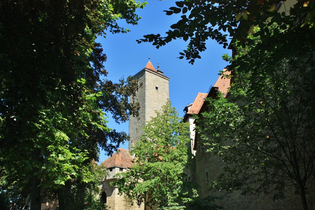 Foto: Murallas - Rothenburg ob der Tauber (Bavaria), Alemania