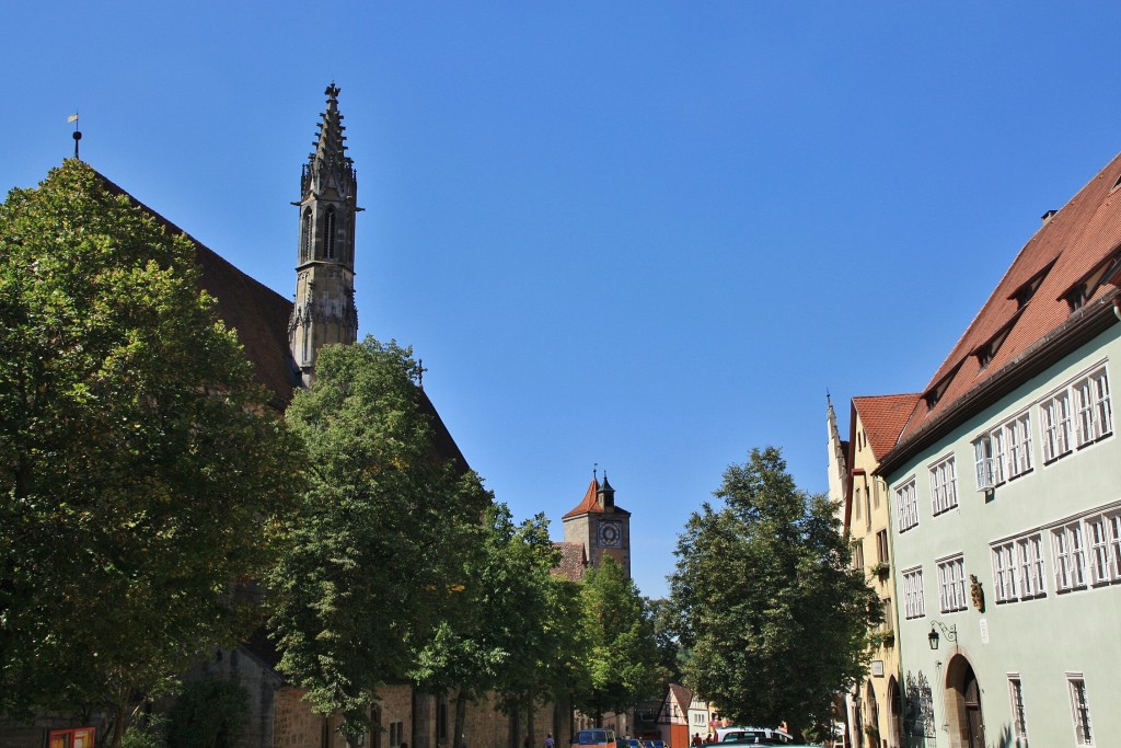 Foto: Centro histórico - Rothenburg ob der Tauber (Bavaria), Alemania