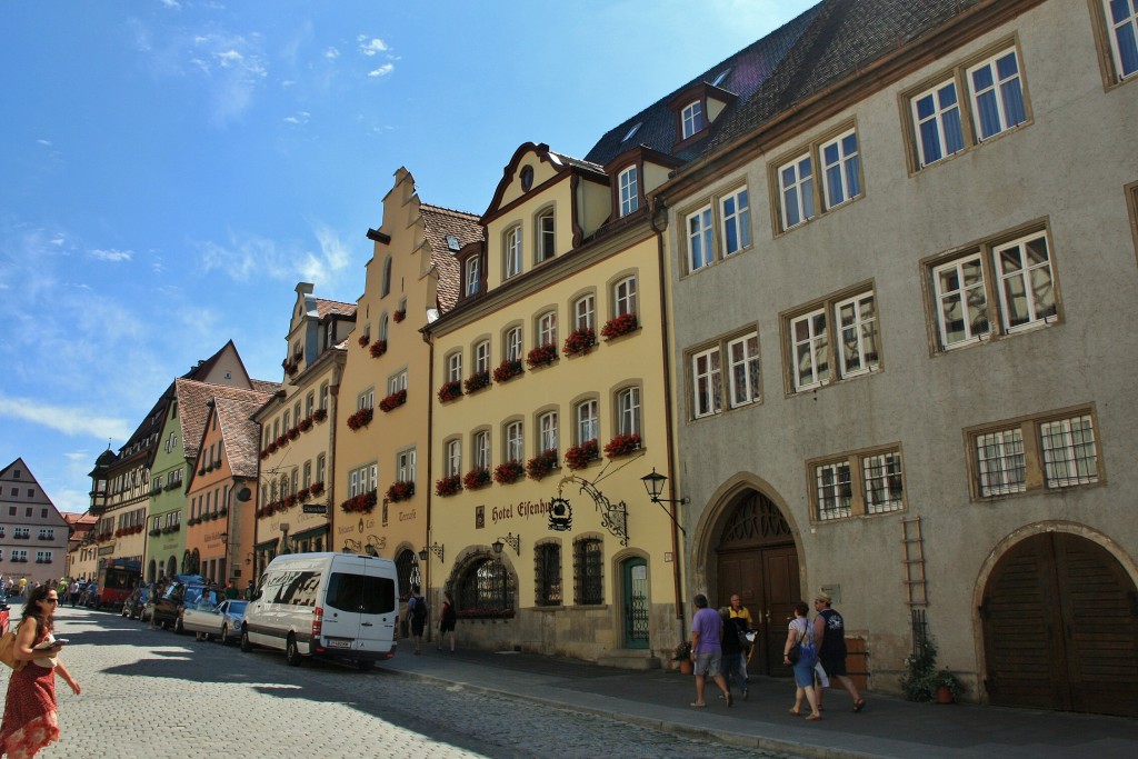 Foto: Centro histórico - Rothenburg ob der Tauber (Bavaria), Alemania