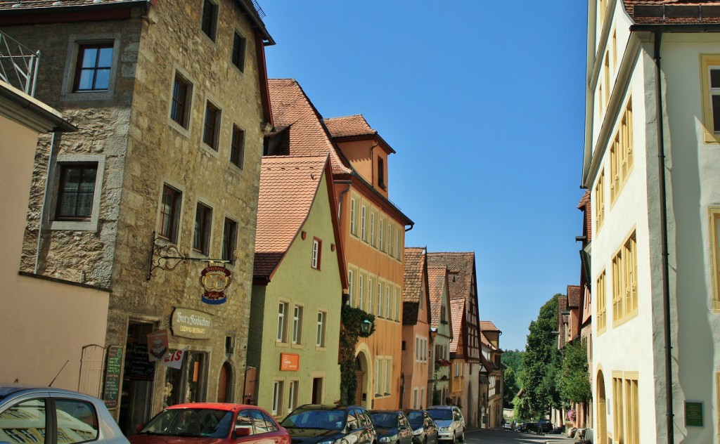 Foto: Centro histórico - Rothenburg ob der Tauber (Bavaria), Alemania