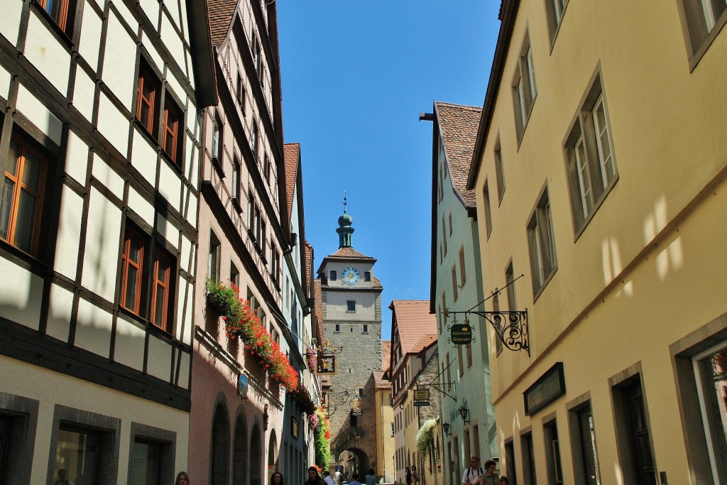 Foto: Centro histórico - Rothenburg ob der Tauber (Bavaria), Alemania