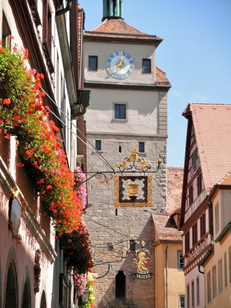 Foto: Centro histórico - Rothenburg ob der Tauber (Bavaria), Alemania