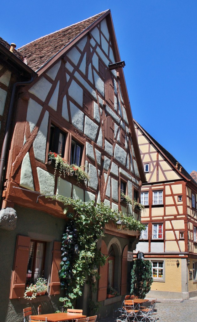 Foto: Centro histórico - Rothenburg ob der Tauber (Bavaria), Alemania