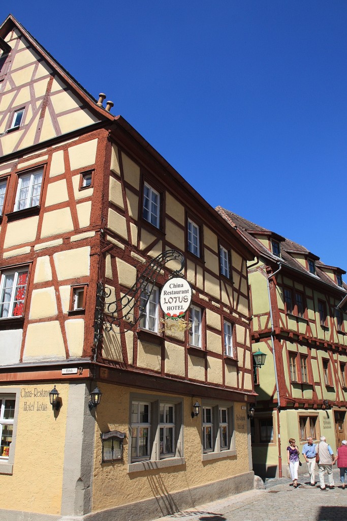 Foto: Centro histórico - Rothenburg ob der Tauber (Bavaria), Alemania