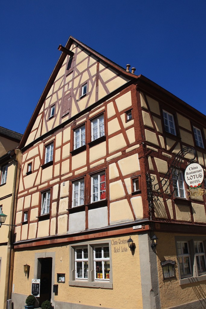 Foto: Centro histórico - Rothenburg ob der Tauber (Bavaria), Alemania