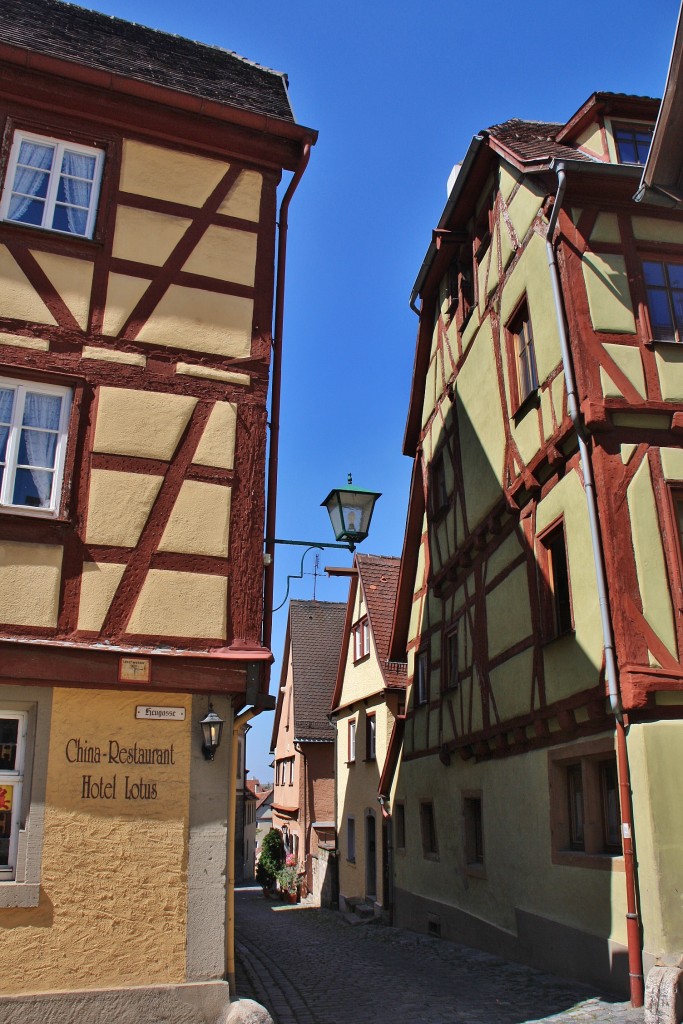 Foto: Centro histórico - Rothenburg ob der Tauber (Bavaria), Alemania