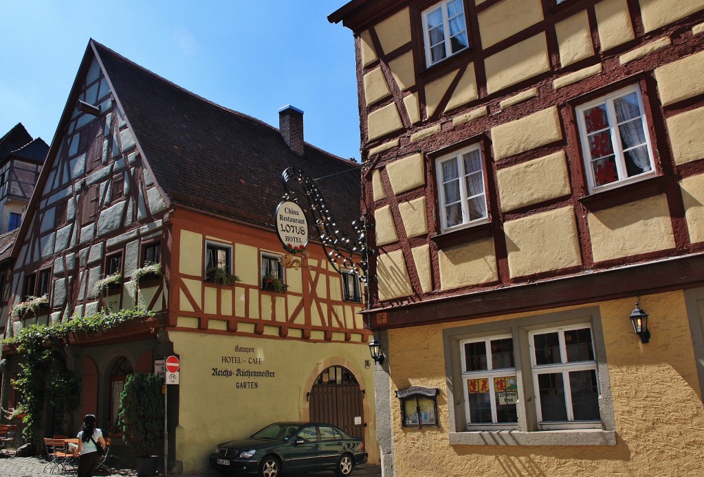 Foto: Centro histórico - Rothenburg ob der Tauber (Bavaria), Alemania