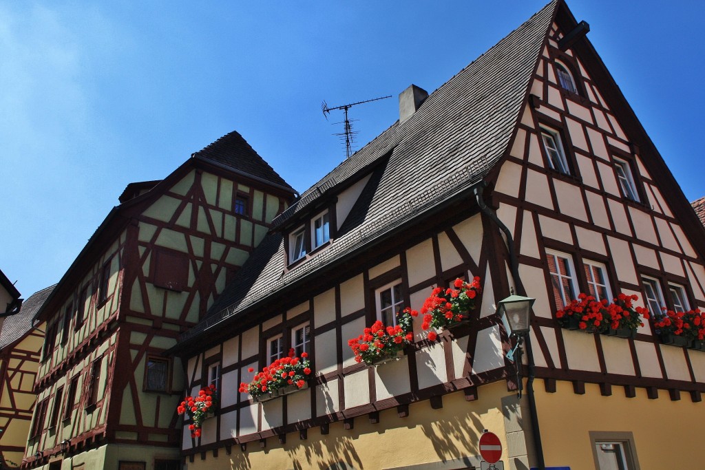 Foto: Centro histórico - Rothenburg ob der Tauber (Bavaria), Alemania