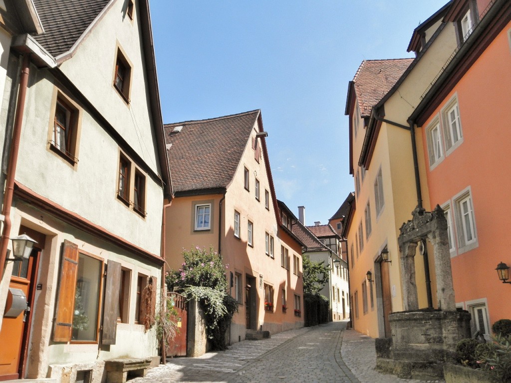 Foto: Centro histórico - Rothenburg ob der Tauber (Bavaria), Alemania