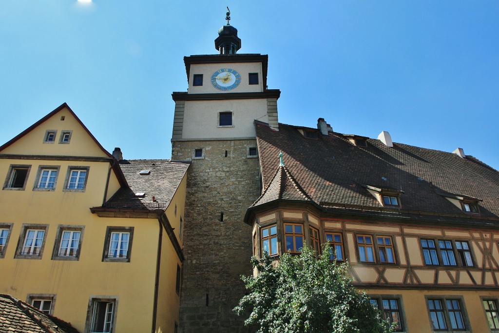 Foto: Centro histórico - Rothenburg ob der Tauber (Bavaria), Alemania