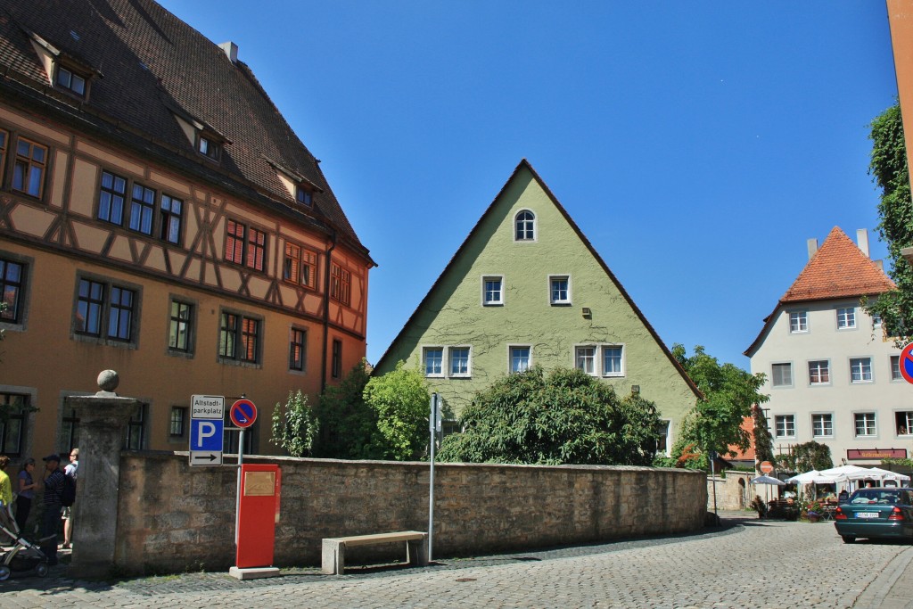 Foto: Centro histórico - Rothenburg ob der Tauber (Bavaria), Alemania