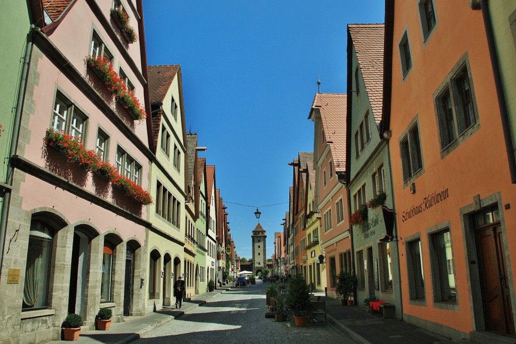 Foto: Centro histórico - Rothenburg ob der Tauber (Bavaria), Alemania