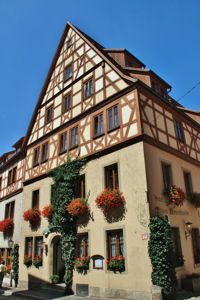 Foto: Centro histórico - Rothenburg ob der Tauber (Bavaria), Alemania